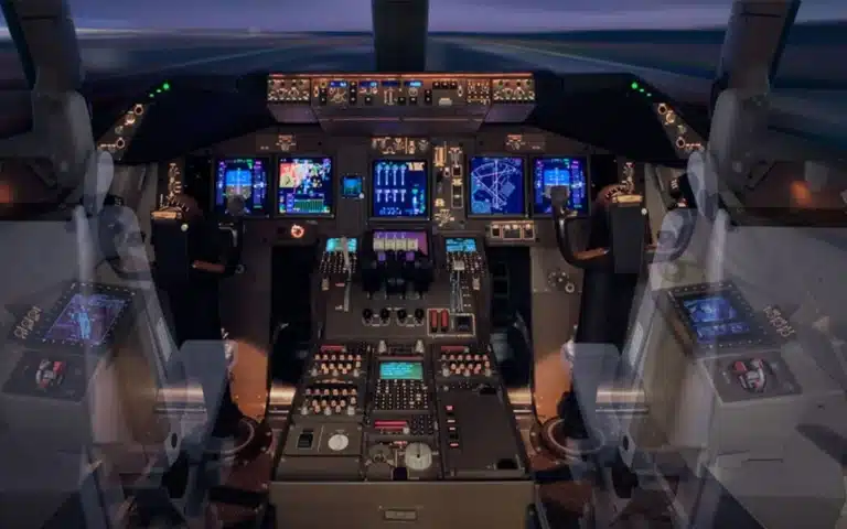 Here's what's written on Boeing 747 Jumbo Jet control yoke