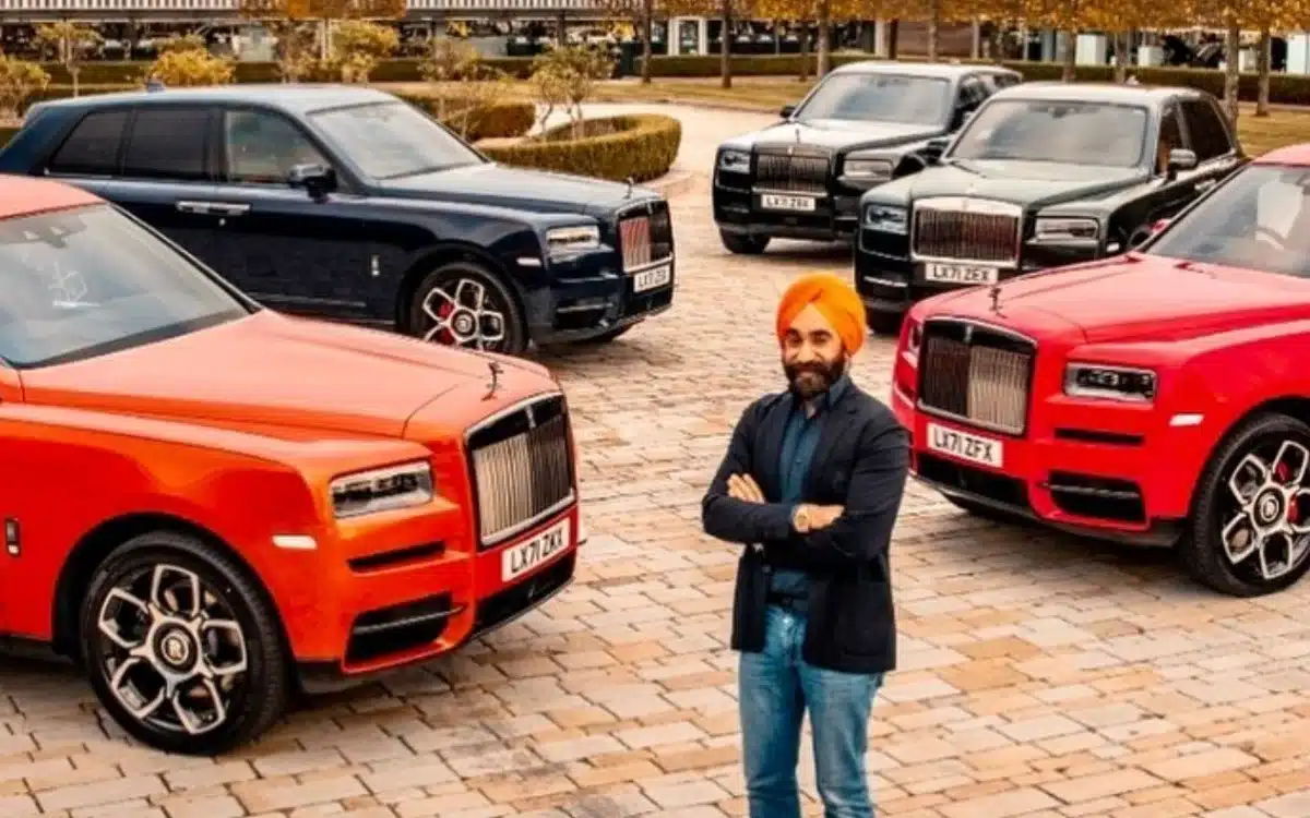 Sikh billionaire known for matching turbans to Rolls-Royces bought five Cullinans in one go