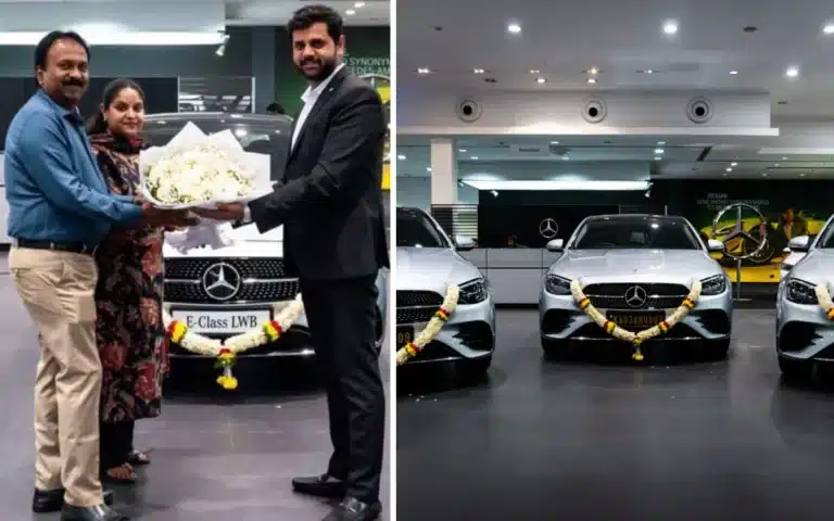 Billionaire barber buys 3 Mercedes Benz E-Class at once