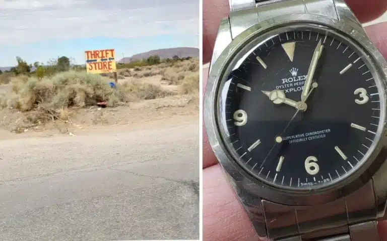 Incredible tale of ultimate Rolex barn find in Mojave Desert