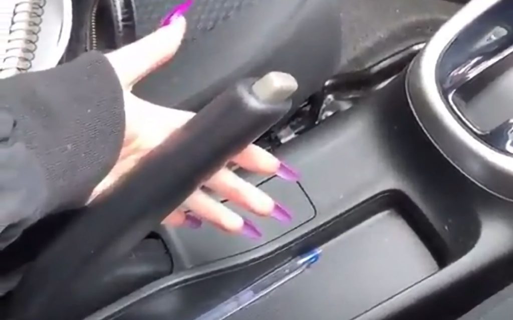 Driver splits opinion after sharing how she applies handbrake with people divided over the right way to do it