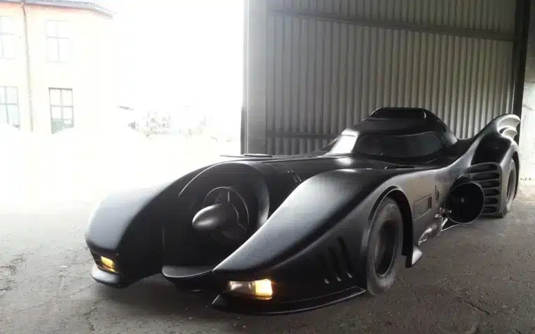 Man spent 20K hours making DIY Batmobile with wild features