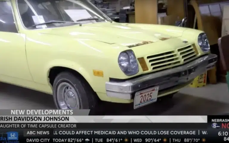 The world's largest time capsule is found in Seward, Nebraska - and the starring feature is a 1975 Chevrolet Vega