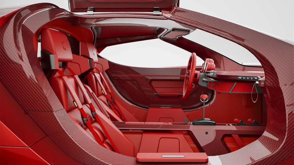 Capricorn just unveiled a spectacular one-off hypercar called the 01 Zagato Tutto Rosso