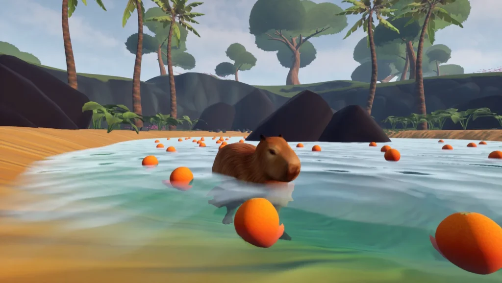 Dynamic Games has made the most relaxing game on the internet right now lets you live life as a capybara in the jungle