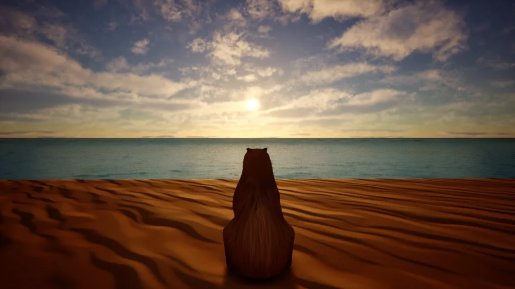 Dynamic Games has made the most relaxing game on the internet right now lets you live life as a capybara in the jungle