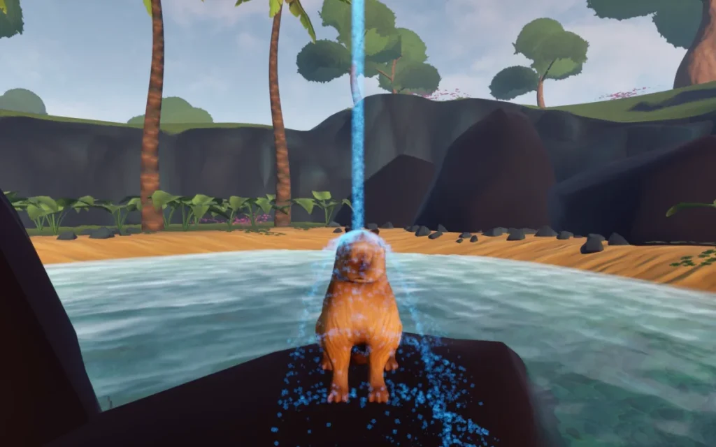 Dynamic Games has made the most relaxing game on the internet right now lets you live life as a capybara in the jungle