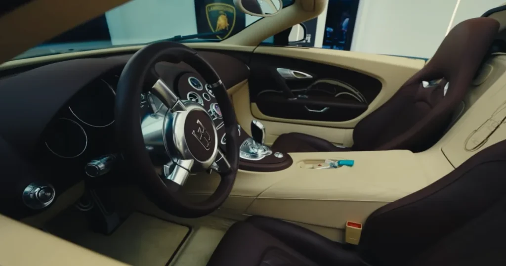 Inside a $40,000,000 hypercar garage featuring a rare $8,000,000 Bugatti Veyron that's one of only 3 on the planet