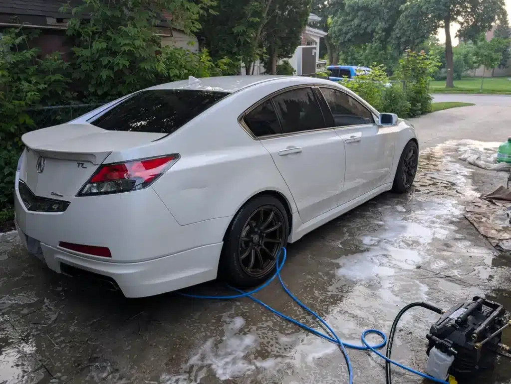 Drivers blown away by job $20 soap sprayer from China did on car