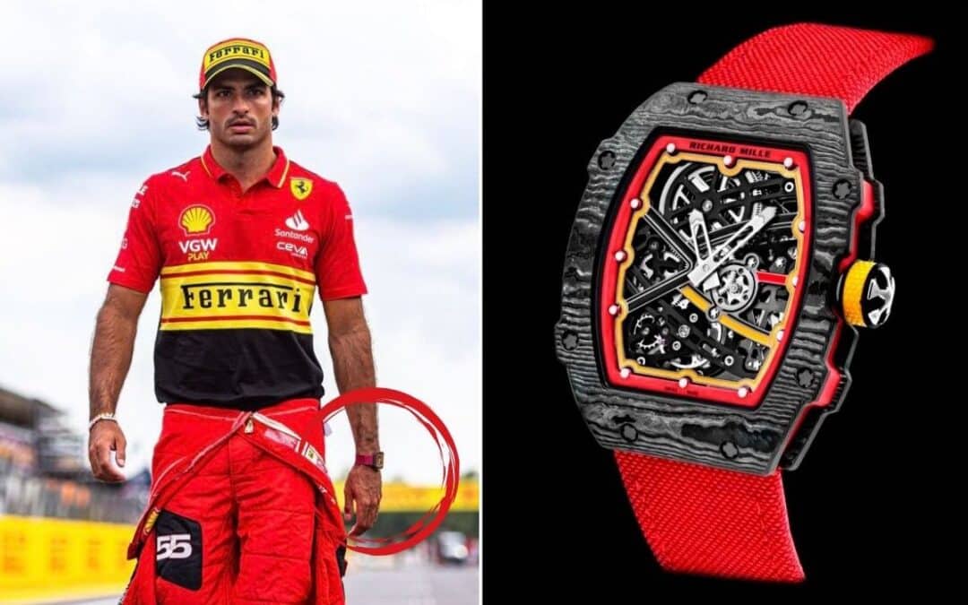 Ferrari driver Carlos Sainz chases down thieves who tried to steal his $500k watch