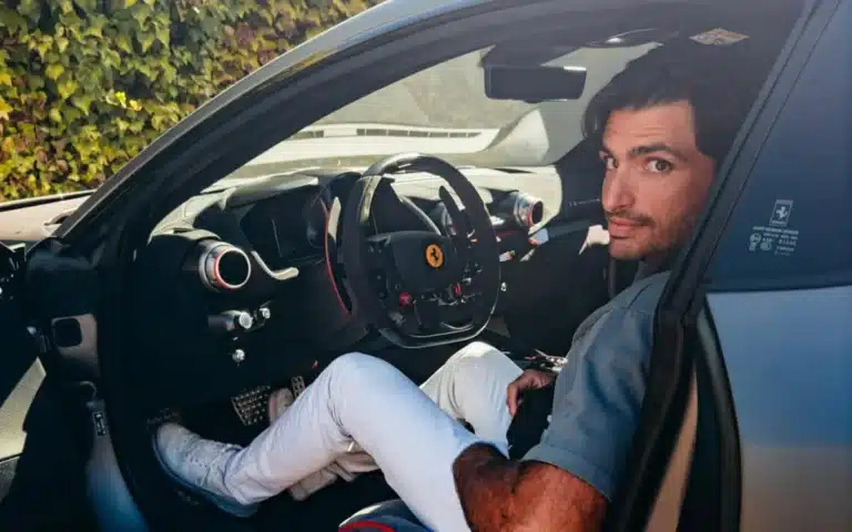 Carlos Sainz secretly collects Ferraris but doesnt want anyone to know