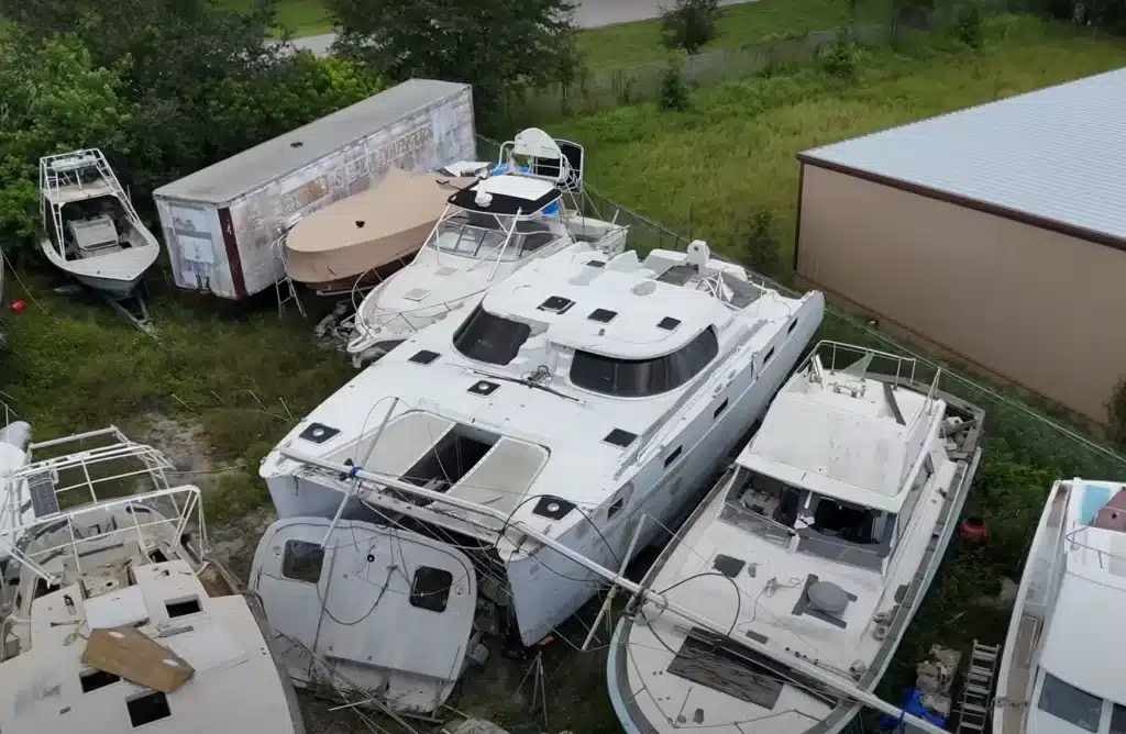 Catamaran Hurricane Couple