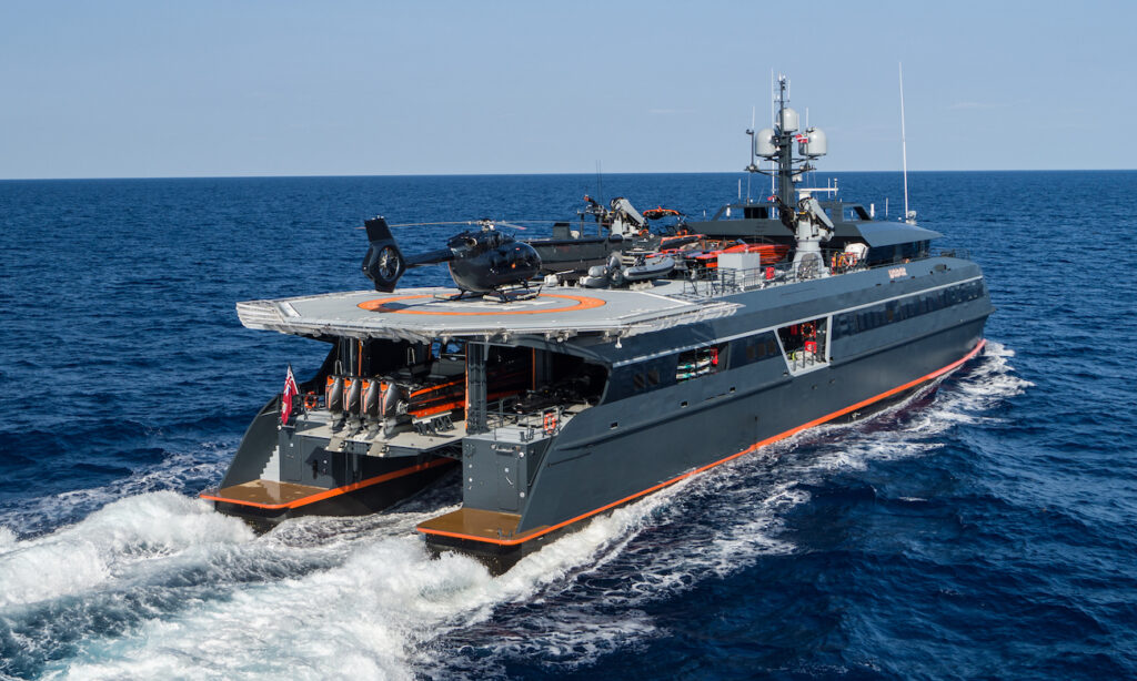 The world's largest floating toy box is designed to carry over $50M worth of cars or planes