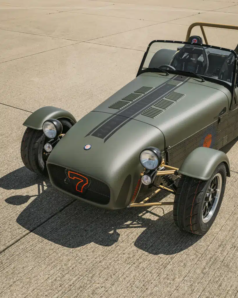 Caterham Seven 360R is made with parts from a helicopter