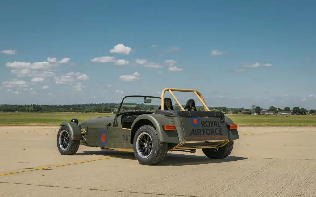 Caterham Seven 360R is made with parts from a helicopter