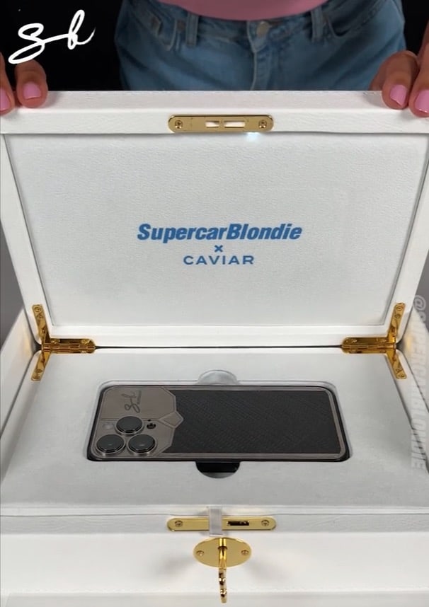 Caviar x Supercar Blondie iPhone