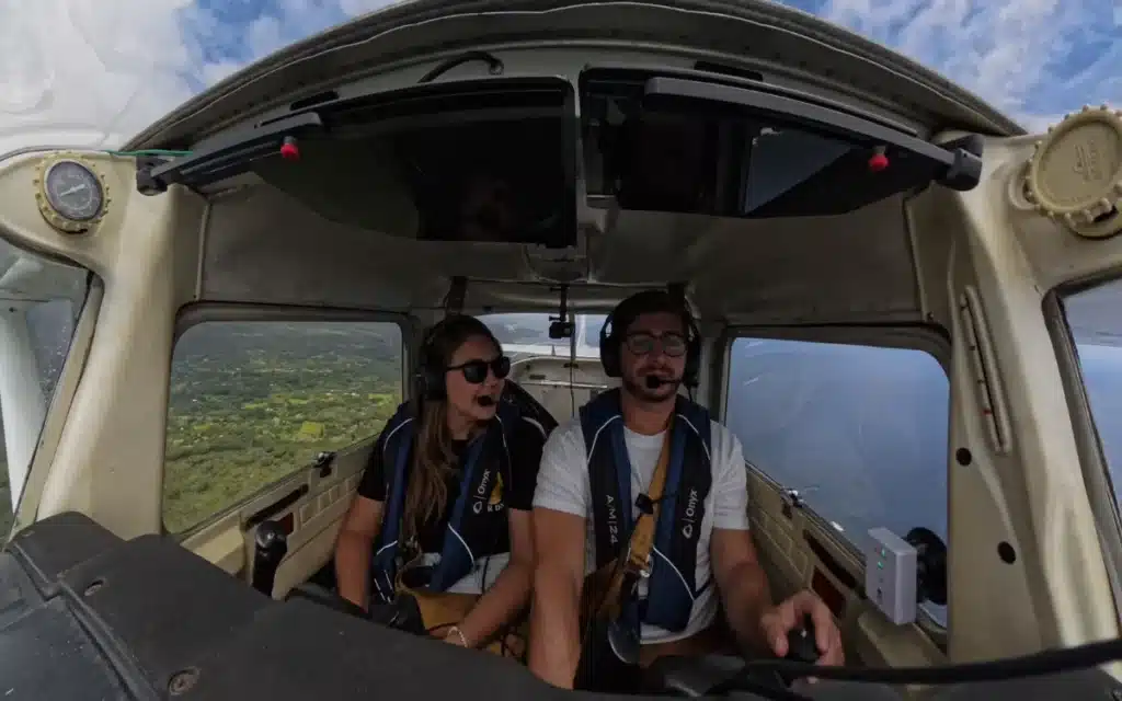 Young Couple disassemble Cessna 150 airplane to reach Hawaii