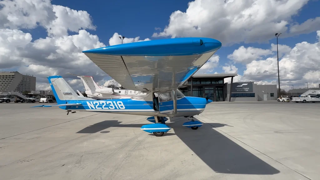 Airport Cessna 150 pilot lands his plane at the world's busiest airport and the cost for landing left him blown away