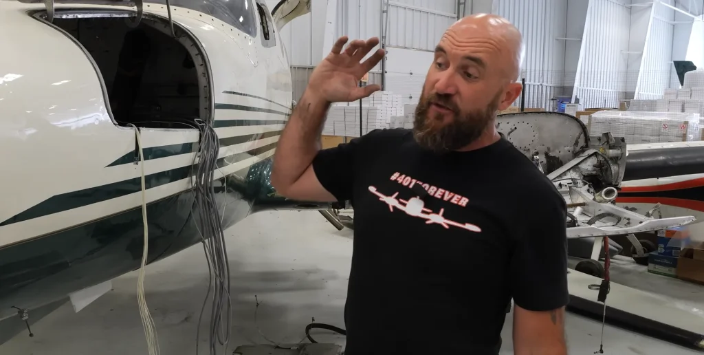 Pennsylvania men make discovery inside abandoned plane they're fixing up that leads them to completely change their plans