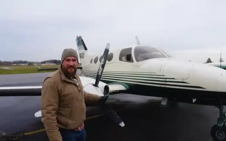 Man told he can have an abandoned Cessna 401A for free on the condition he can fix it