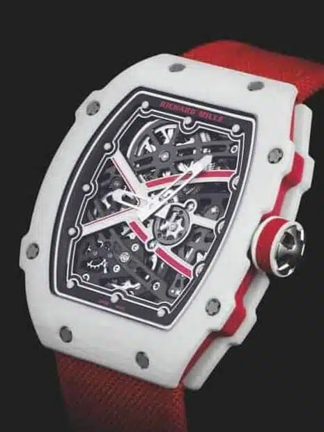 Charles Leclerc's stolen richard mille 