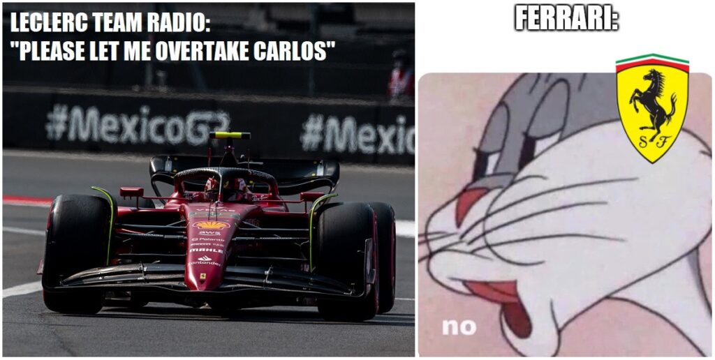 Brazilian F1 GP: Charles Leclerc meme