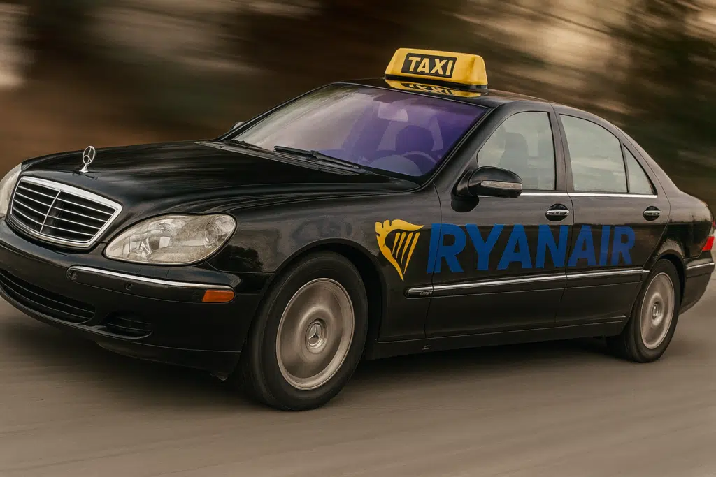 Ryanair CEO Michael O’Leary turned his Mercedes S-Class into a licensed taxi company in Ireland, using it to save time on Dublin’s busy roads