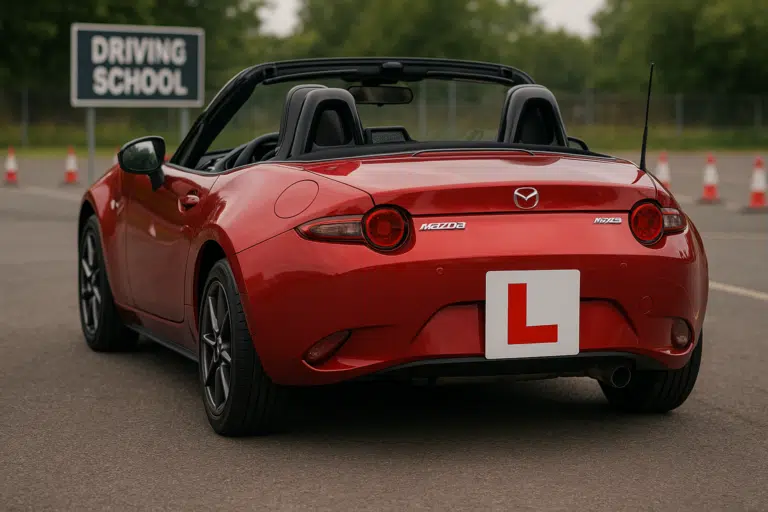 After learning to drive a manual in a Mazda Miata, one man launched a national academy teaching others to master manual transmission cars