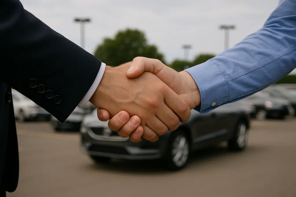 A car saleswoman has sparked debate by sharing car shopping and buying advice, warning that bringing too many people can lead to poor decisions