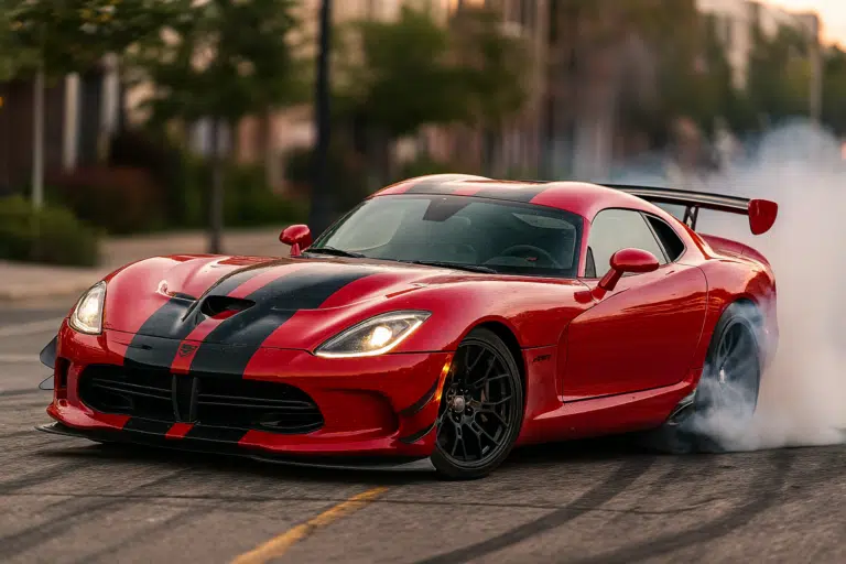 A Dodge Viper with a V10 engine and 12,000 miles just sold at auction for $169,000, proving demand for used performance cars is stronger than ever