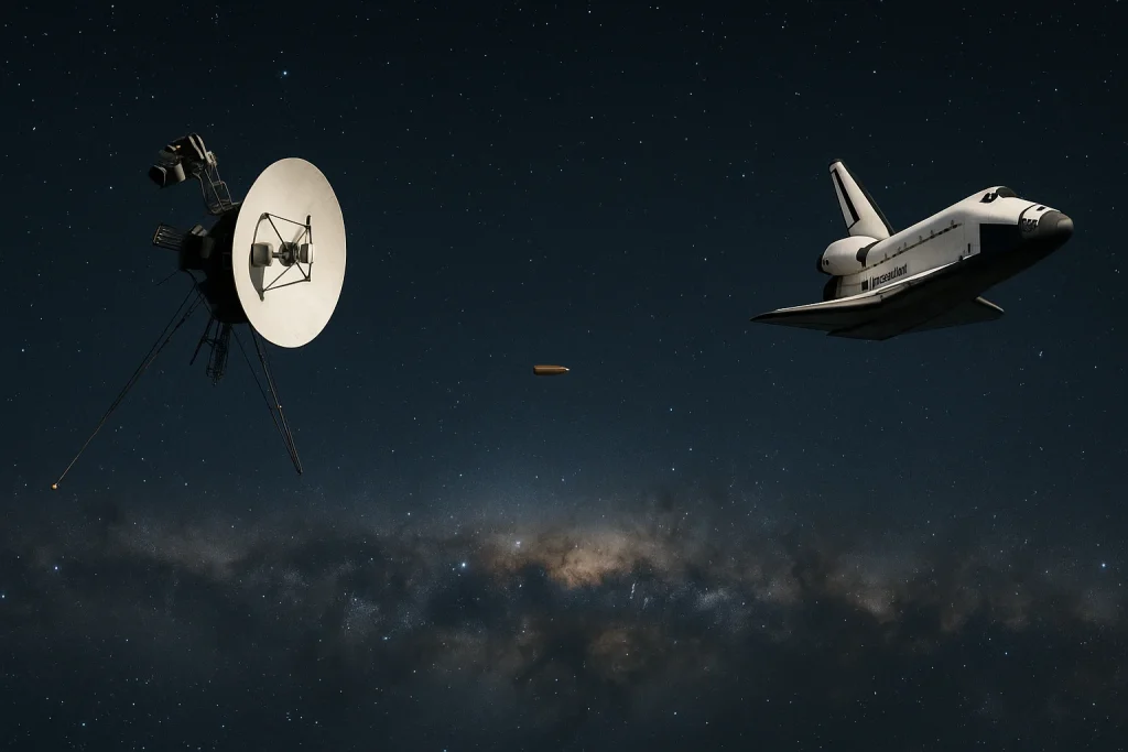 How much faster Voyager 1 is than a bullet or a space shuttle will make you rethink speed