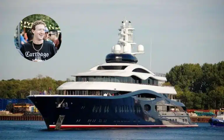 Check out the $300m superyacht bought by Mark Zuckerberg