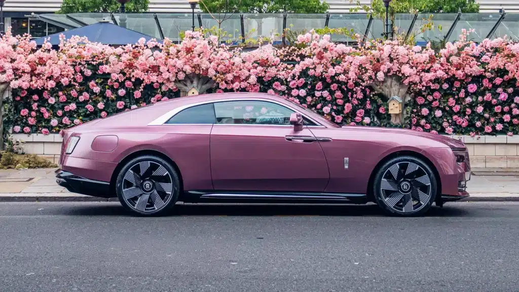 Chelsea Flower Show Rolls-Royce Velvet Orchid