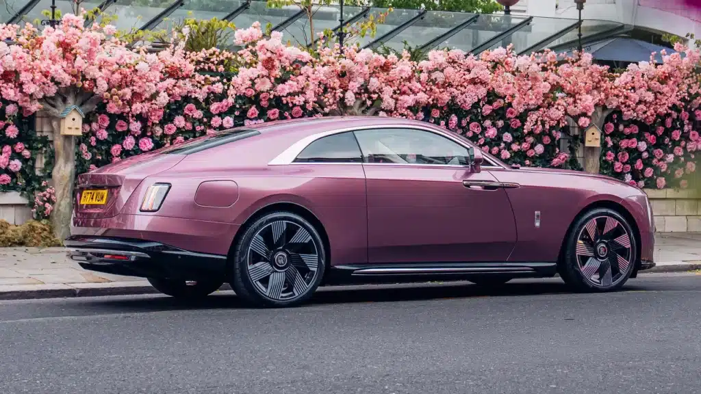 Chelsea Flower Show Rolls-Royce Velvet Orchid