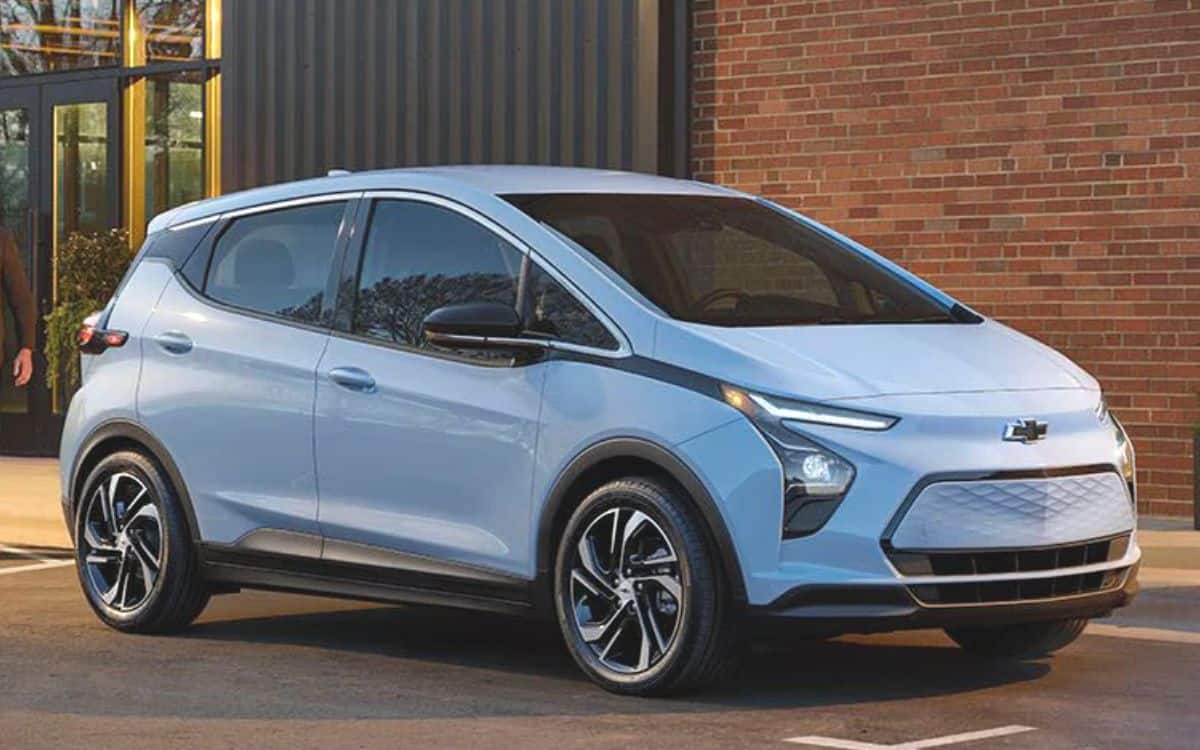 The Chevy electric car - the Bolt.
