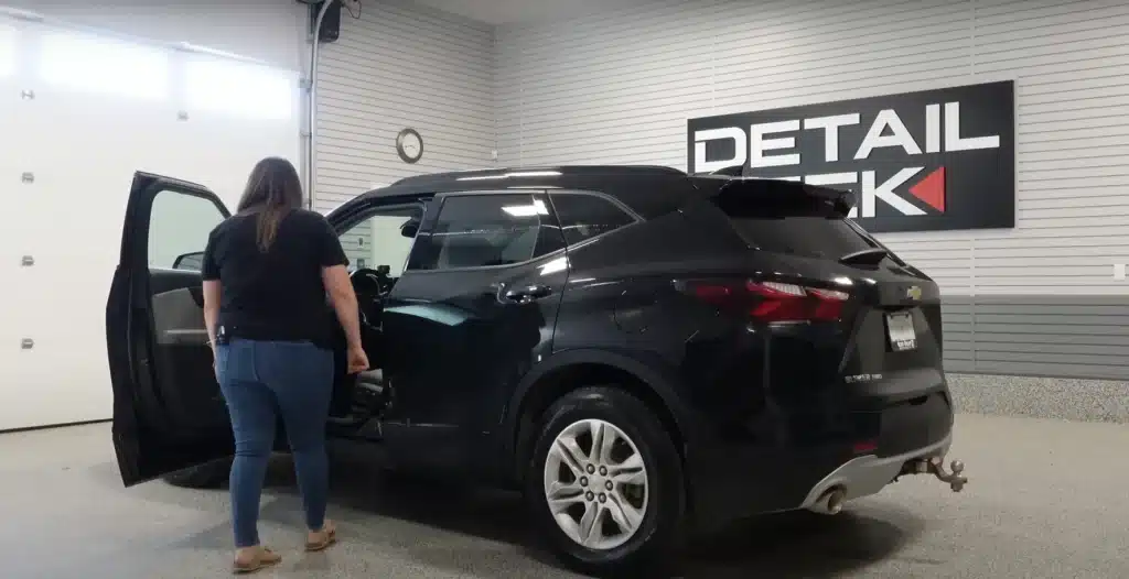 Owner left emotional after her dirty Chevy Blazer is given total makeover
