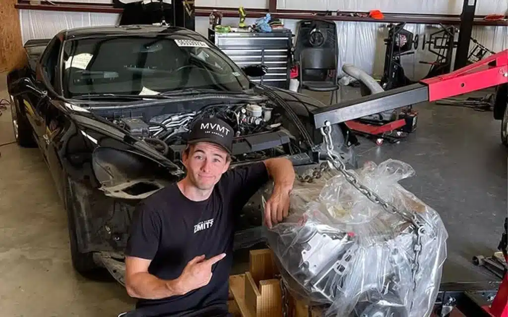 Popular YouTuber Corey Funk bought a totaled Chevrolet Corvette, but after restoring and upgrading it, the original owner was left in awe