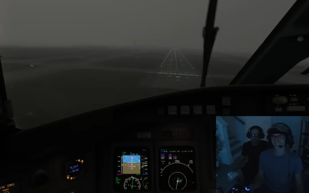 Real airline pilot battles 'impossible' challenge on Microsoft Flight Simulator to see if his training pays off