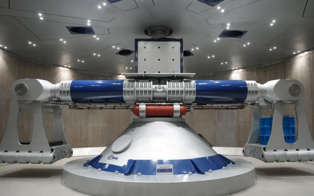 The CHIEF190 is a Chinese machine that can increase gravity so much that it can compress space and time, and its being used for all the right reasons