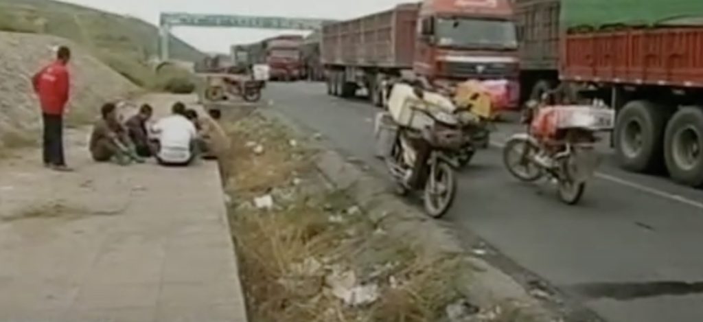 The world's worst ever traffic jam lasted for 12 whole days and stretched back nearly 60 miles