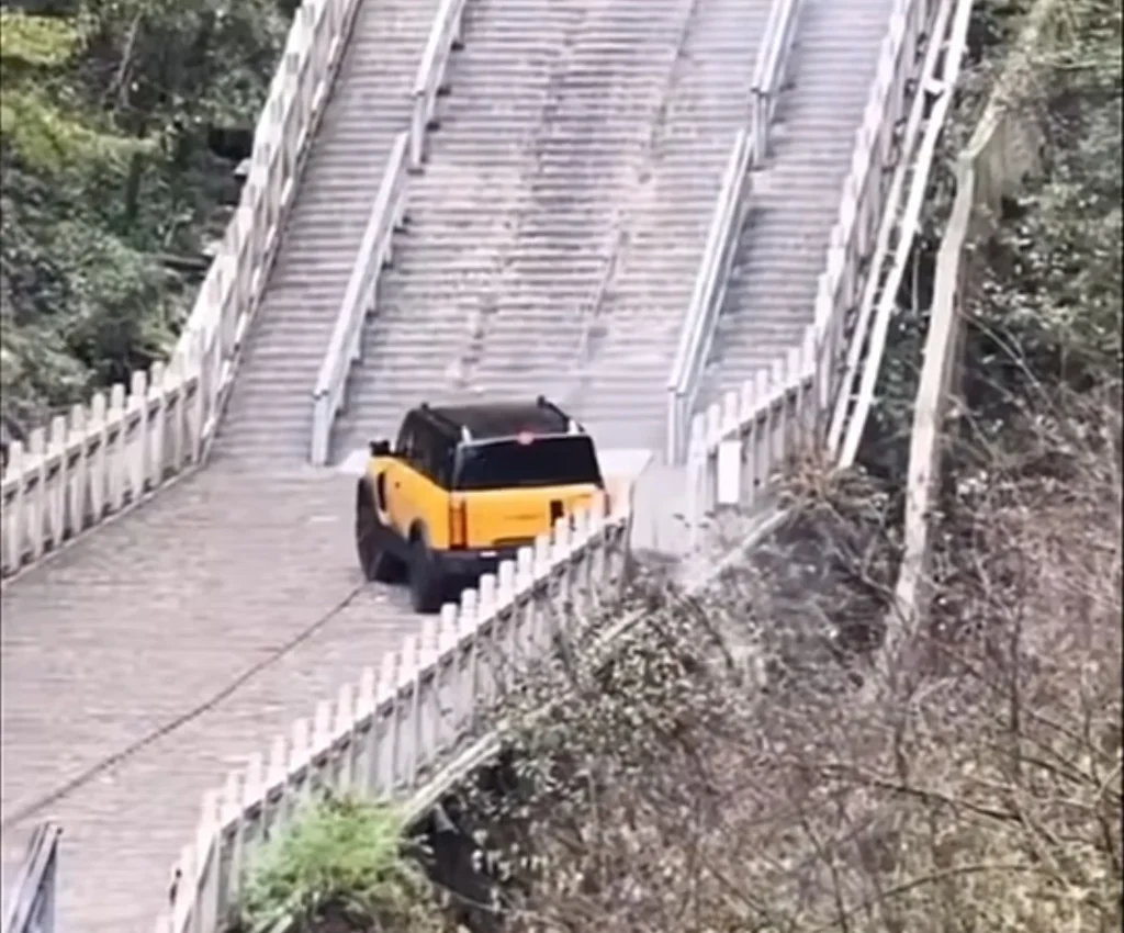 Chinese automaker Chery apologizes after attempt to recreate Range Rover's 'Stairway to Heaven' went badly wrong