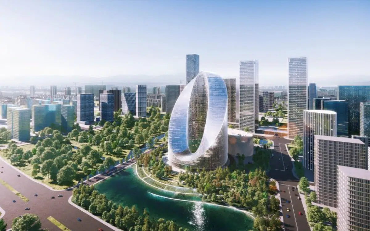 China’s Infinity-Loop skyscraper is one of the wildest structures in the world