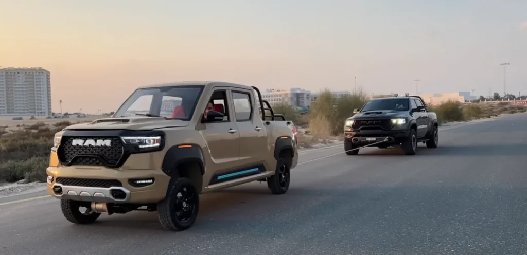 This guy unboxed a $3,500 Dodge Ram from China and immediately found its proportions hilarious