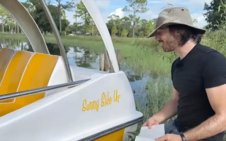 This Florida son and dad duo ordered a $1,000 electric boat from China, and two years later, they have revealed its much-needed modifications
