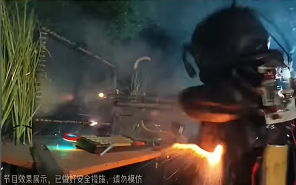 This Chinese engineer has created a real-time 4D combat gaming setup that fights back, taking immersion into entirely new realms
