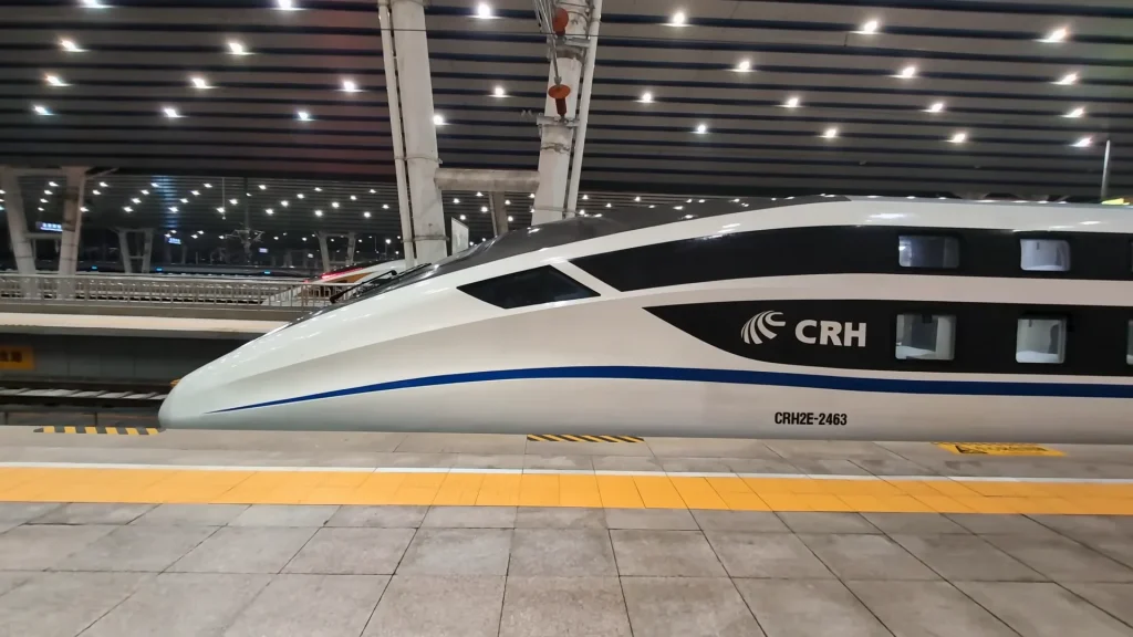 Man reveals a futuristic Chinese sleeper train with hotel-like pods on one of the world’s fastest trains