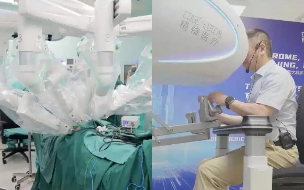Chinese doctors conduct first-of-its-kind remote robotic surgery