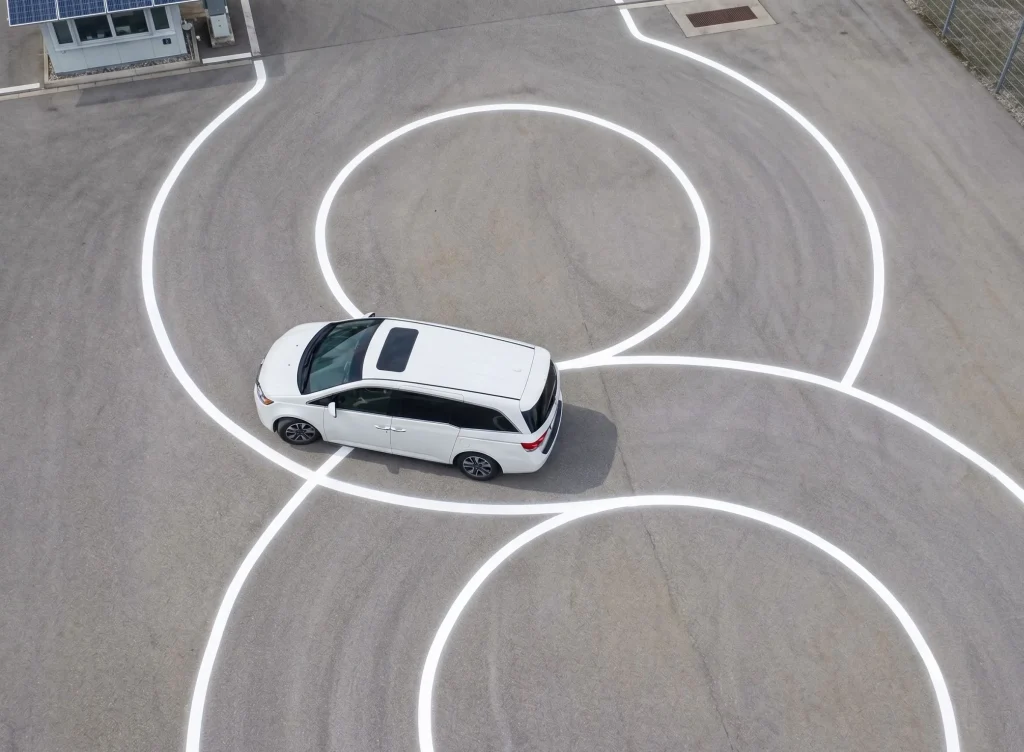 This Chinese practical driving test course is completely unforgiving and one tiny miscalculation will cost you