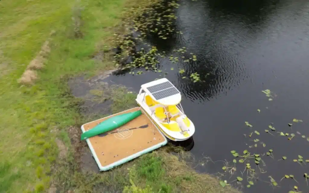 This Florida son and dad duo ordered a $1,000 electric boat from China, and two years later, they have revealed its much-needed modifications