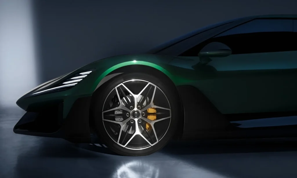 Chinese vacuum cleaner company Dreame has teased its upcoming electric hypercar for the third time and this time theres a clear difference we spotted 